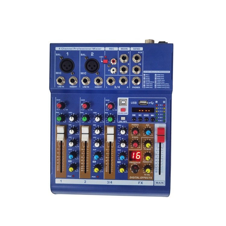 Mixer F4 Pro Phiên Bản Mới Nhất. Bàn Trộn Âm Thanh F4 Pro Âm Thanh Cực Chất. Thiết Kế Cực Đẹp. Bảo H