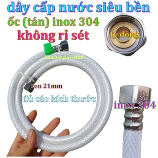 Dây cấp nước 40cm,50cm,60cm,80cm,1m,1.5m,2m,3m(inox 201 và inox 304)