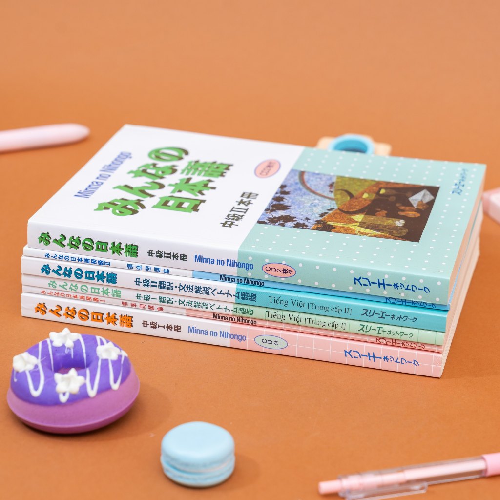 Sách - Minna no Nihongo Trung Cấp Tập 1 - Giáo Trình Tiếng Nhật N3–N2 (Có Đáp Án + File Nghe)