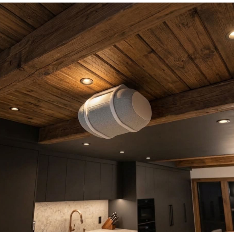 B218 - Giá Treo Trần Google Nest Audio - Gắn Loa Lên Cao, Tiết Kiệm Không Gian