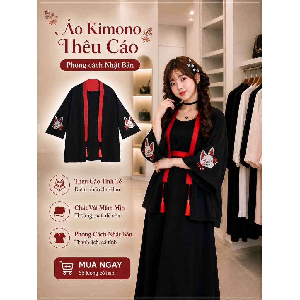 Áo Haori Hồ Ly