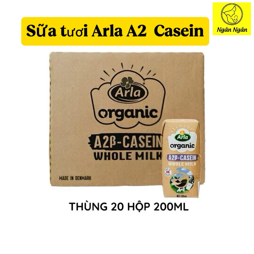 Sữa Tươi Arla Organic A2 200ml