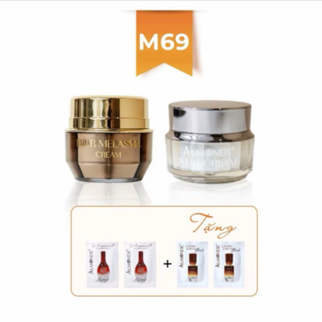 M69-Combo kem dưỡng và boong da hỗ trợ đẹp da