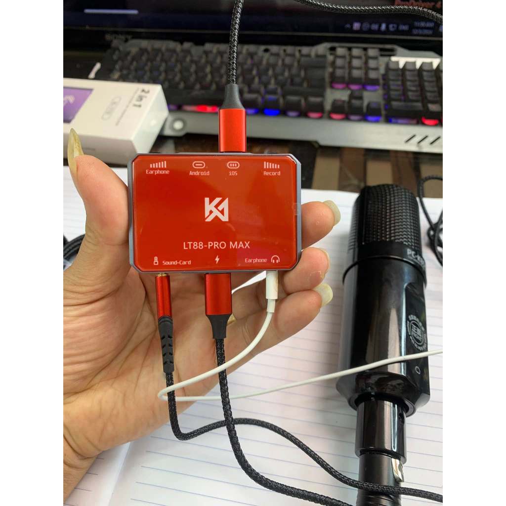 Box Livestream LT88 PRO MAX Phiên Bản Mới Nhất 2025. Box Live LT88-Pro Max Hỗ Trợ PK, Vừa Sạc Vừa Li