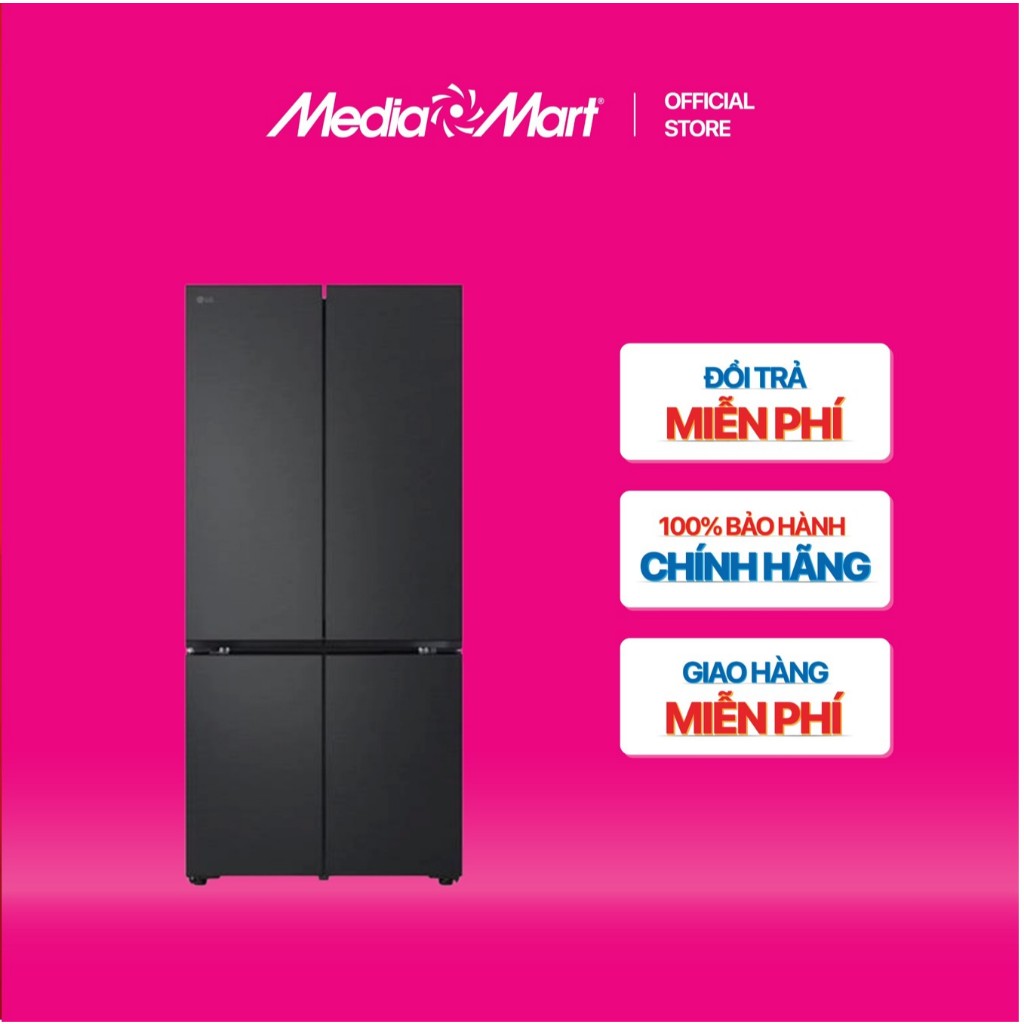 [SieuthiMediaMart] Tủ lạnh LG Inverter 575 Lít Multi Door LFB58BLMA BH chính hãng-Ship0đ