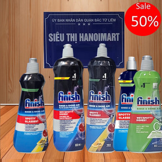 Nước làm bóng finish Đức EU cho Máy rửa bát chén 1600ml 800ml 400ml, dung dịch dầu bóng finish Eco