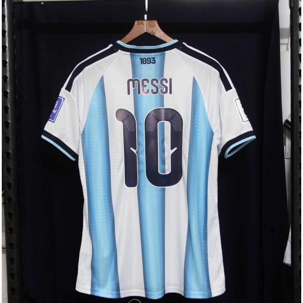[bộ bản fans] Áo Messi Argentina WC 2026 sân nhà màu xanh sọc trắng
