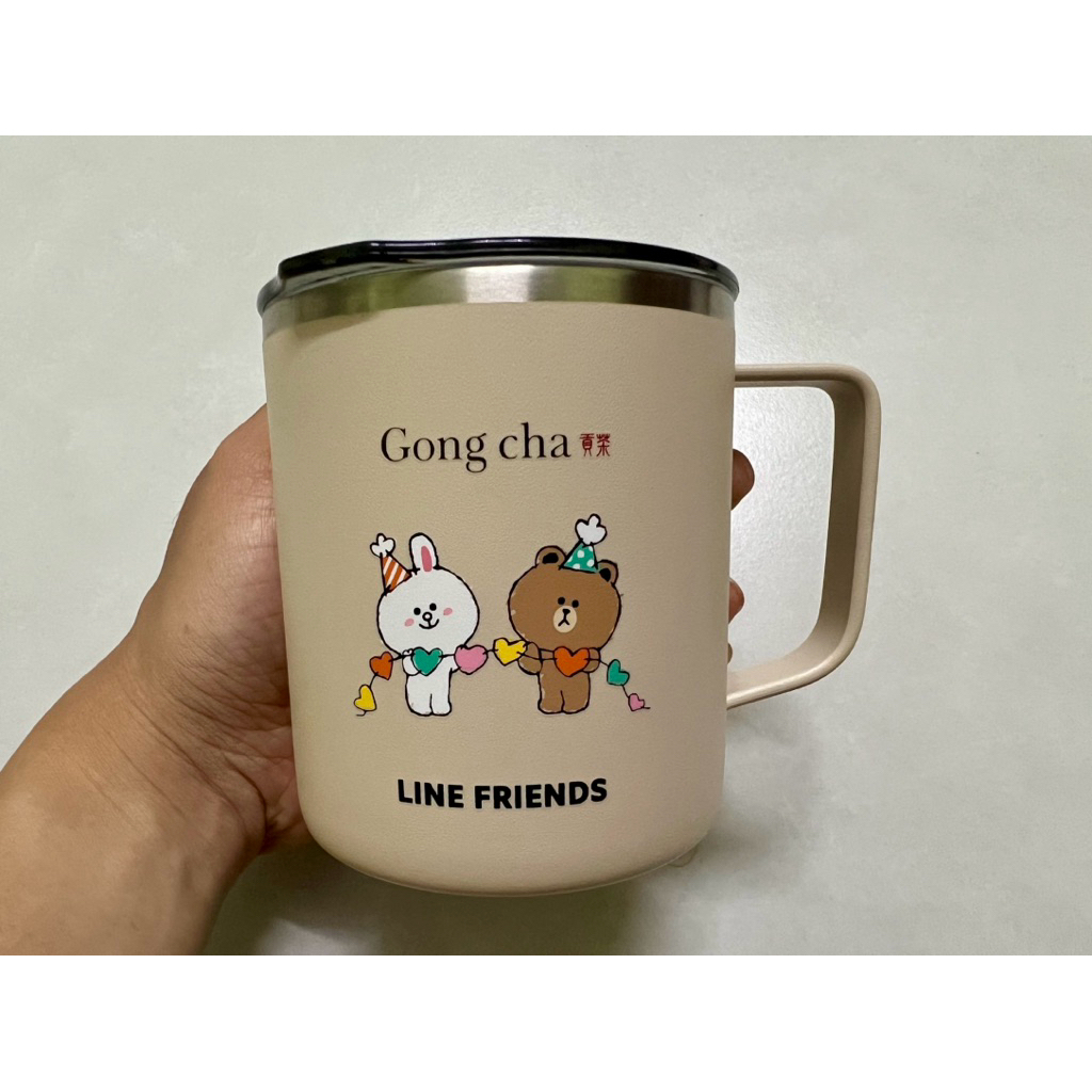 Ly inox Gong Cha - LINE