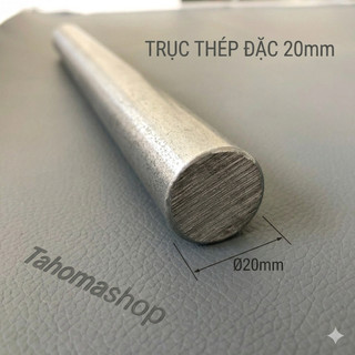 Trục Láp 20mm, Trục đặc 20mm, trục thép đặc 20mm làm trục quạt, trục gối đỡ vòng bi, thanh trượt