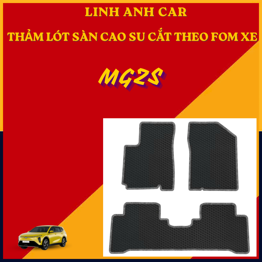 Lót Sàn MG ZS Minicar VN - Thảm Lót Sàn Mg Zs cắt theo fom xe chịu nhiệt, chống nóng, dễ vệ sinh