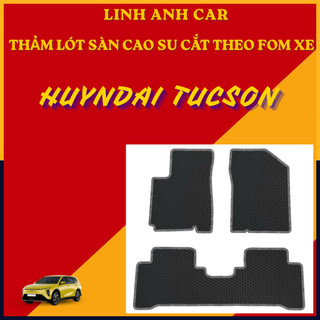 Thảm Lót Sàn Tucson Minicar VN - Lót Sàn Cao Su Xe Tucson,cắt theo fom xe không mùi, dễ vệ sinh