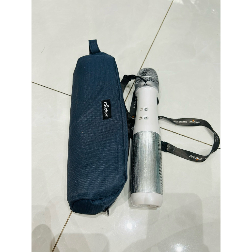 Microphone không dây Ebest MICKER Pro ( tặng kèm túi đựng & cáp sạc- hàng 2nd)