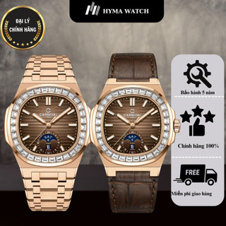 Đồng hồ Nam Carnival 8110G Máy cơ đính đá cao cấp Bảo hành 5 năm Hyma Watch