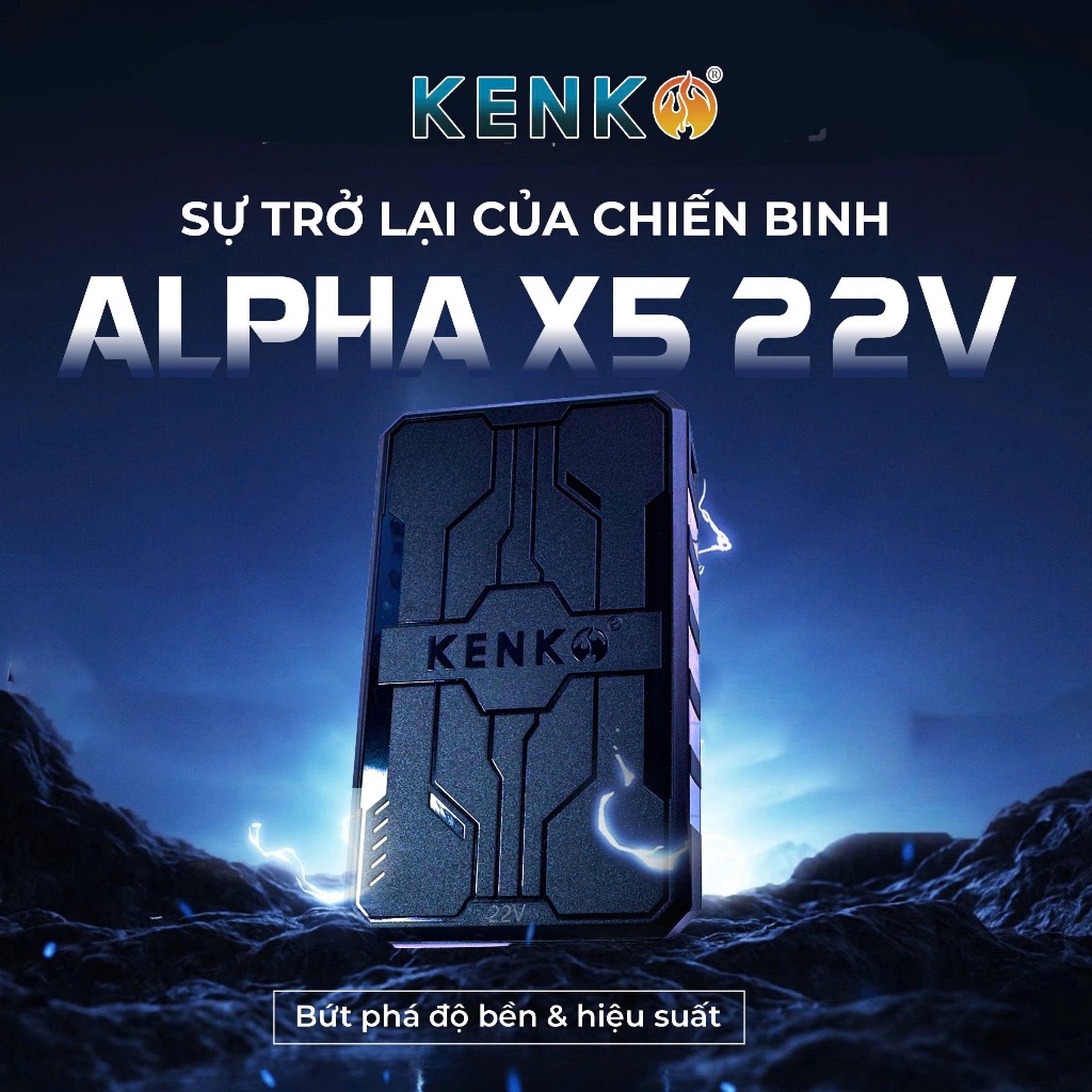 [KENKO STORE] Pin Lẻ 22V Kenko không kèm sạc, hàng Kenko chính hãng, Bảo Hành 12 tháng