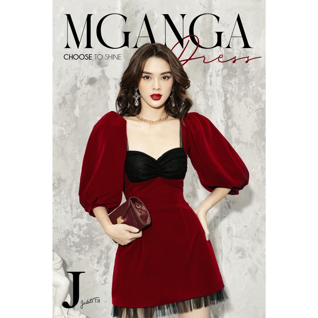 ✨𝐉𝐚𝐝𝐞𝐢𝐭𝐞 𝐓.𝐇 | Pass 𝐌𝐠𝐚𝐧𝐠𝐚 Dress size S (gốc 𝟏𝐭𝐫𝟕)