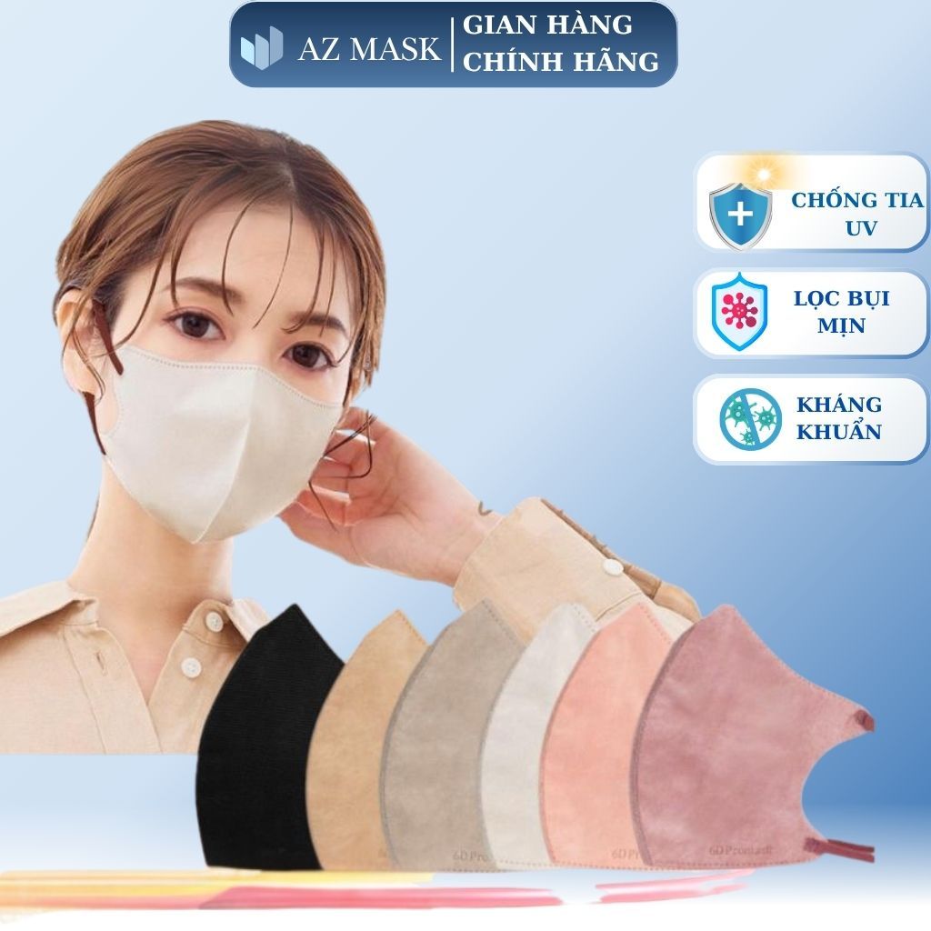 200Chiếc Khẩu trang 6D JULI Promask Mẫu Thời Trang Mới Cực Sang, Xịn, Mịn