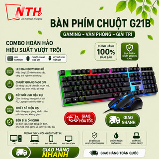 Bộ bàn phím và chuột G21 chuyên Game Led 7 màu
