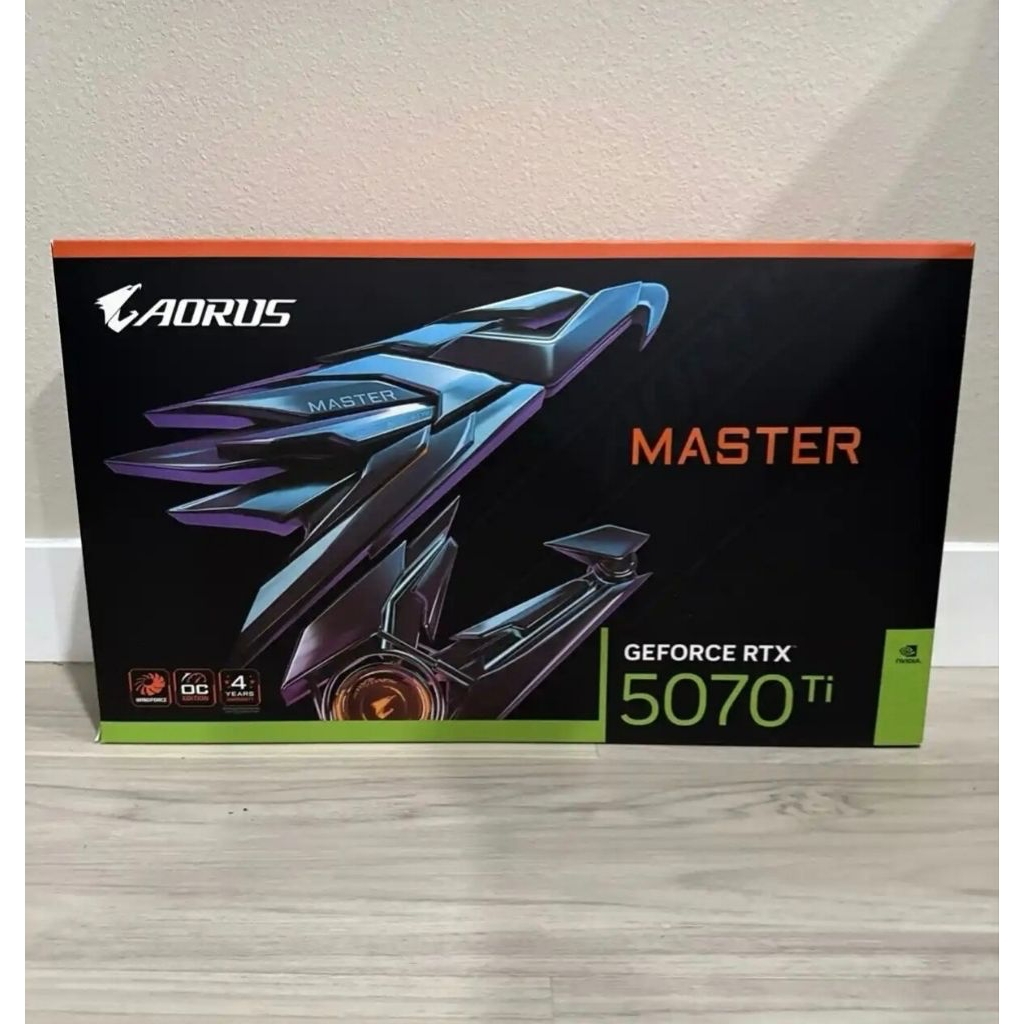 AORUS GeForce RTX 5070 Ti MASTER 16GB New