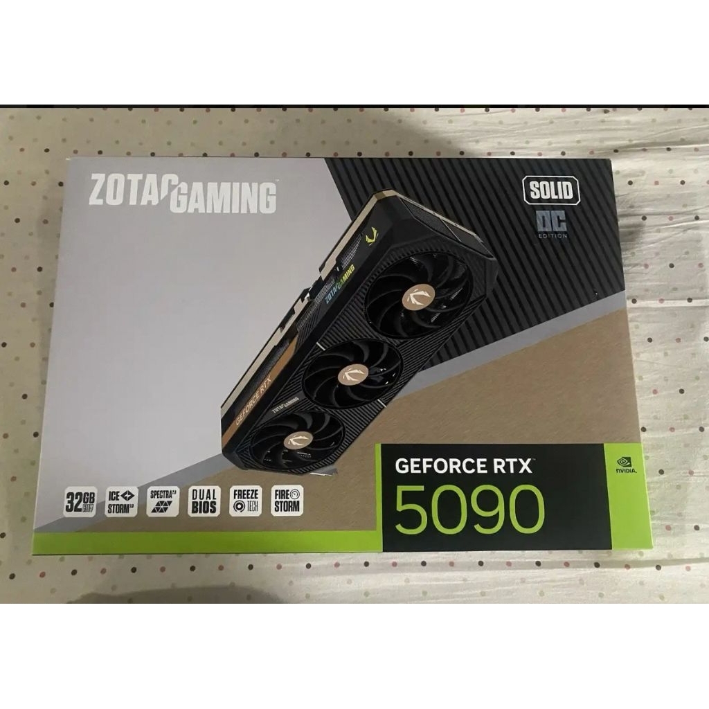 Zotac RTX 5090 SOLID OC 32GB Brand New product