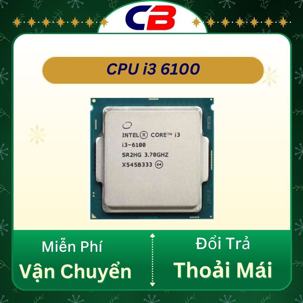 CPU i3 6100 Chạy trên main H110