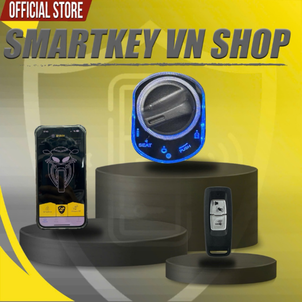 Smartkey NHẬN DIỆN ĐIỆN THOẠI dành cho xe Future, Wave, Winner V1, Vison 2013 đổ lại, Click 110,Mio 
