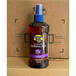 Dầu Tắm Nắng Banana Boat Protective Tanning SPF15 – Phiên Bản Mới 04/2026 (Tanning Gel) 236ml