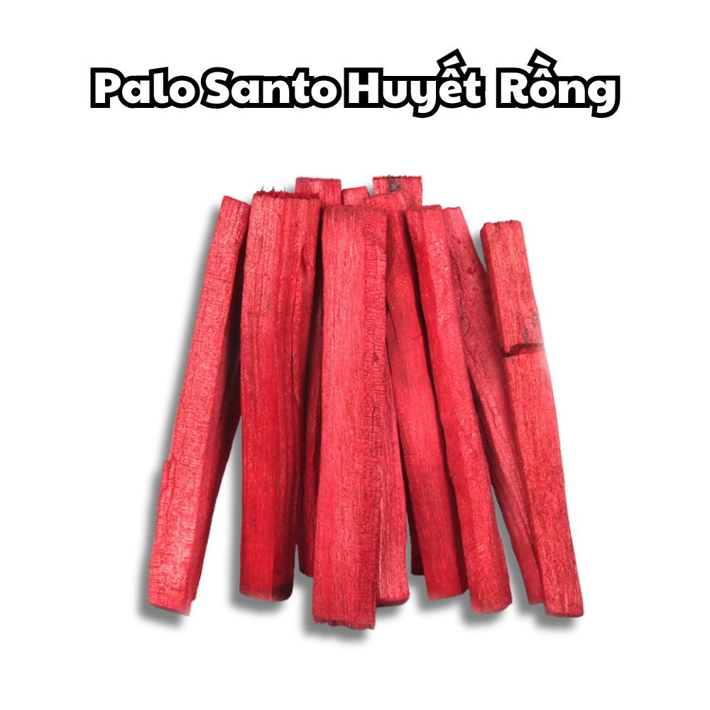Gỗ Palo Santo nhúng nhựa Huyết rồng, Gỗ Palo Santo thanh tẩy cực mạnh TAROT ĐỒNG TÂM