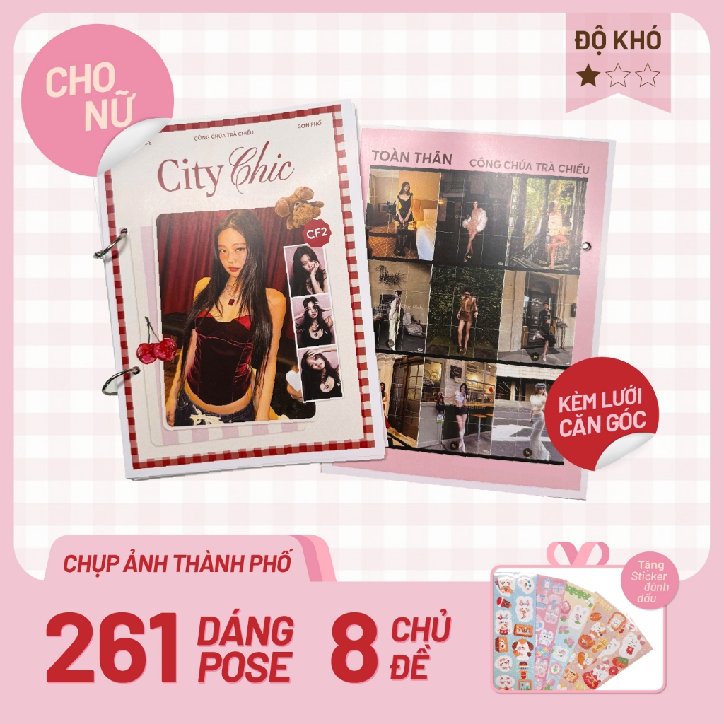 [Chủ đề Thành Phố] cho Nữ: City Chic (Mã CF2)