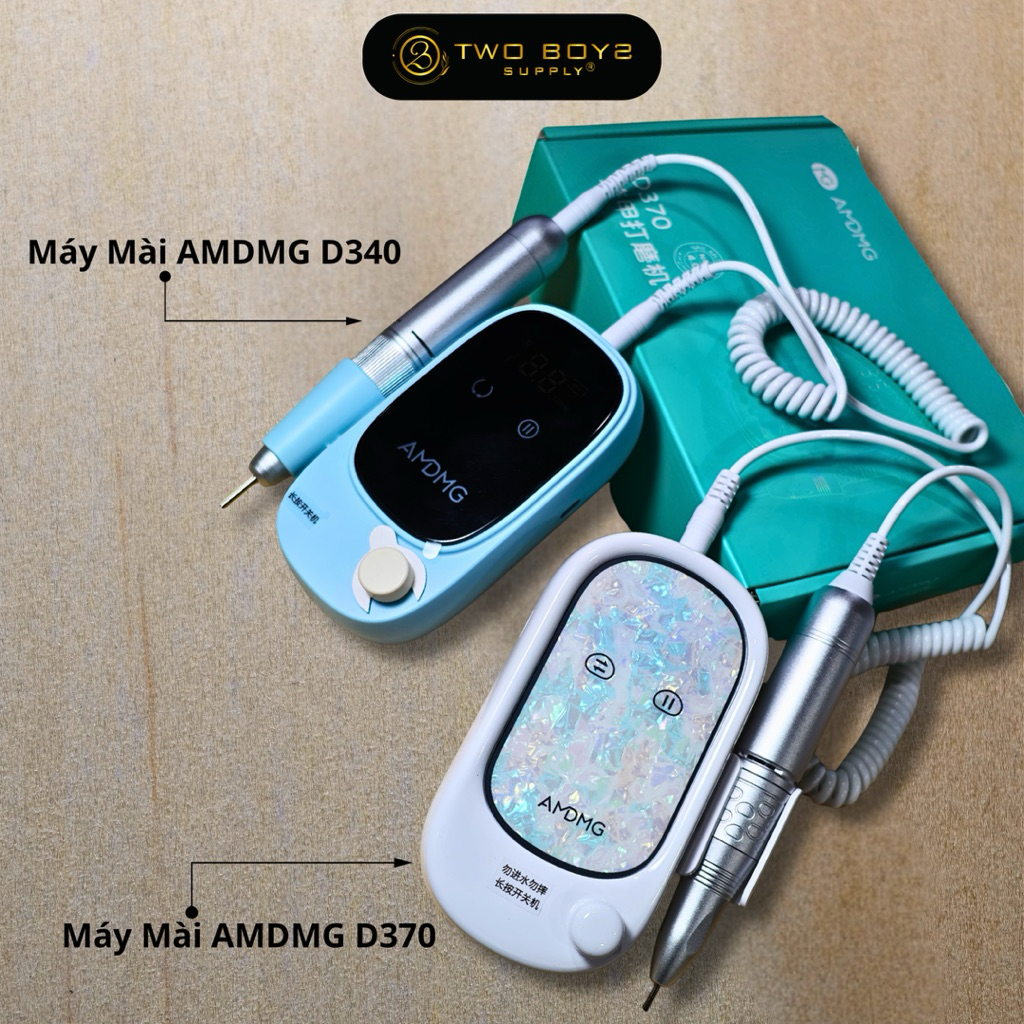 Máy Mài Móng tay, Nail AMDMG D340 và D370(Khảm xà cừ)