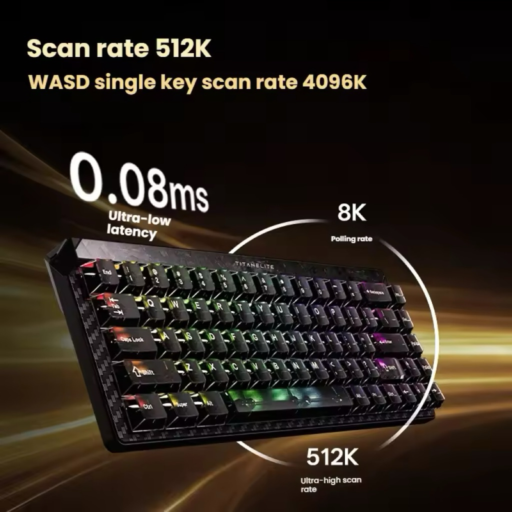 [Hoả Tốc] Bàn phím cơ gaming FGG TITAN68 Turbo | Rapid Trigger | 0.001mm RT | 8000hz | 0,08ms | LHTung Store | BigBuy360 - bigbuy360.vn