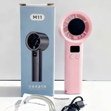 [Quà tặng không bán] Quạt Cầm Tay Mini Sạc Pin, Cấp Độ Gió Mát