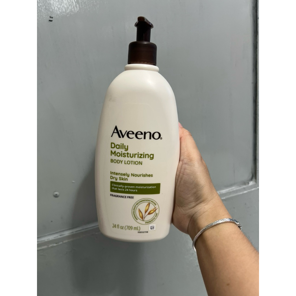 [Mỹ] 1 chai body Lotion Aveeno daily intensely nourishes dry skin 709ml