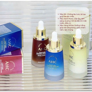 Tinh chất cấp ẩm cho da AHC - AHC Capture Solution Signature 50ml #Moist #Revital #Brighteng Ampoule