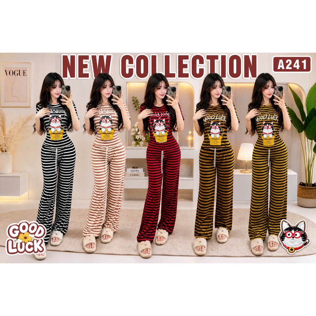 SET DÀI THIẾT KẾ ỐNG SUÔNG VẢI MỀM MỊN,MỎNG NHẸ QMKL A241