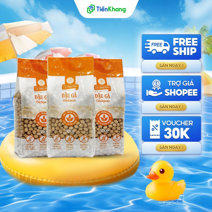 Đậu gà hữu cơ thuần chủng thực dưỡng - Gói 500 gram - Healthy, bổ sung đạm