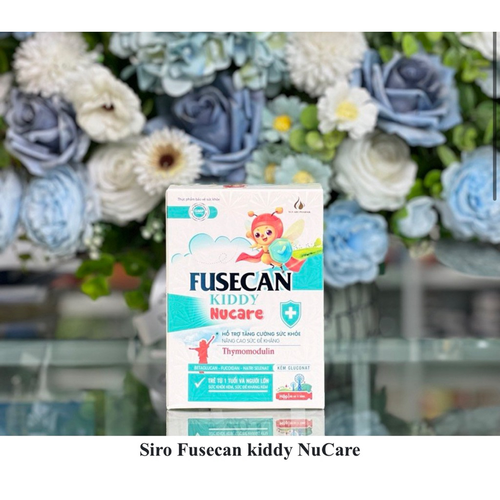 Siro Fusecan Kiddy Nucare - hỗ trợ tăng đề kháng