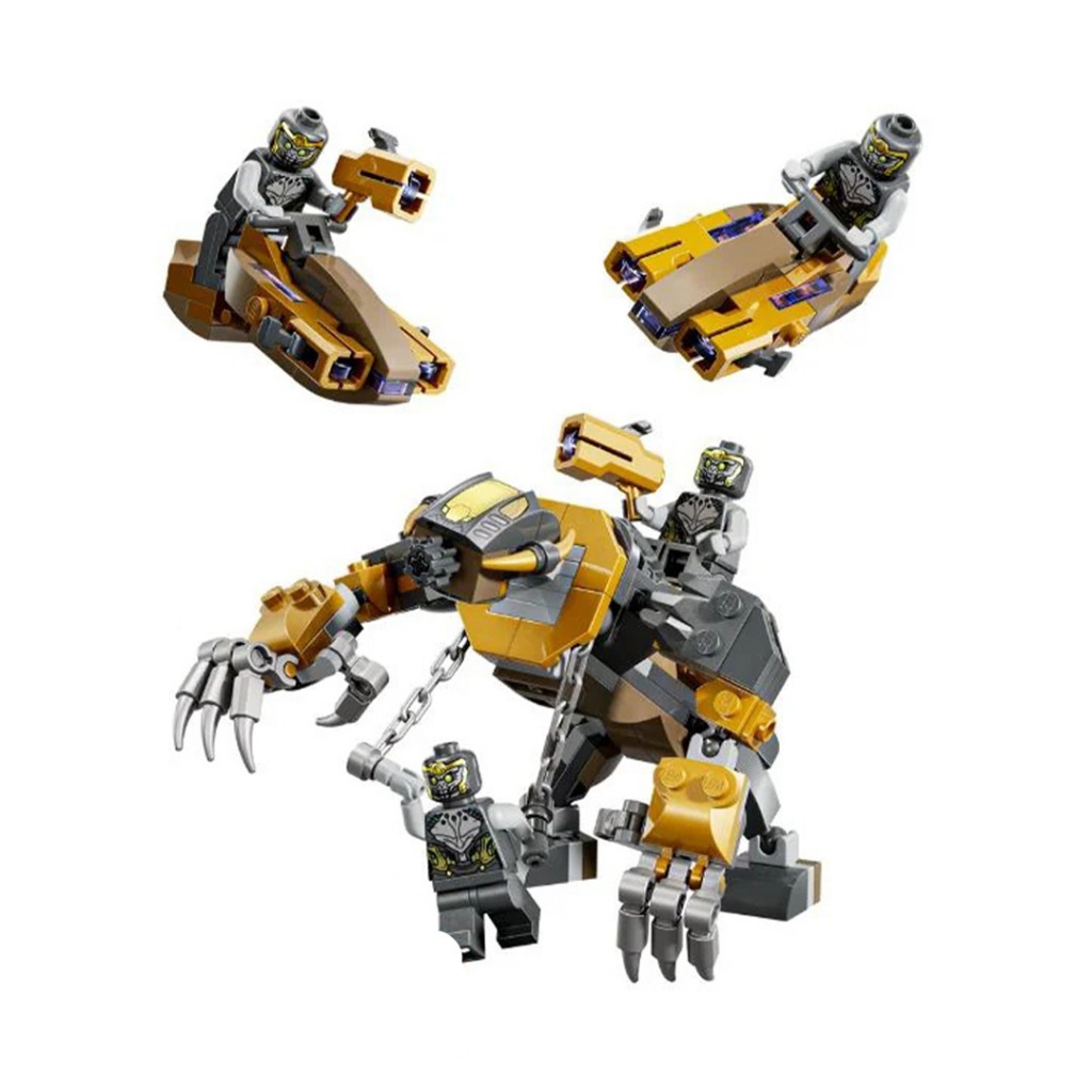 COMBO Nhân vật Chitauri tách set Marvel 76322 - Avengers: Endgame Thor vs. Chitauri