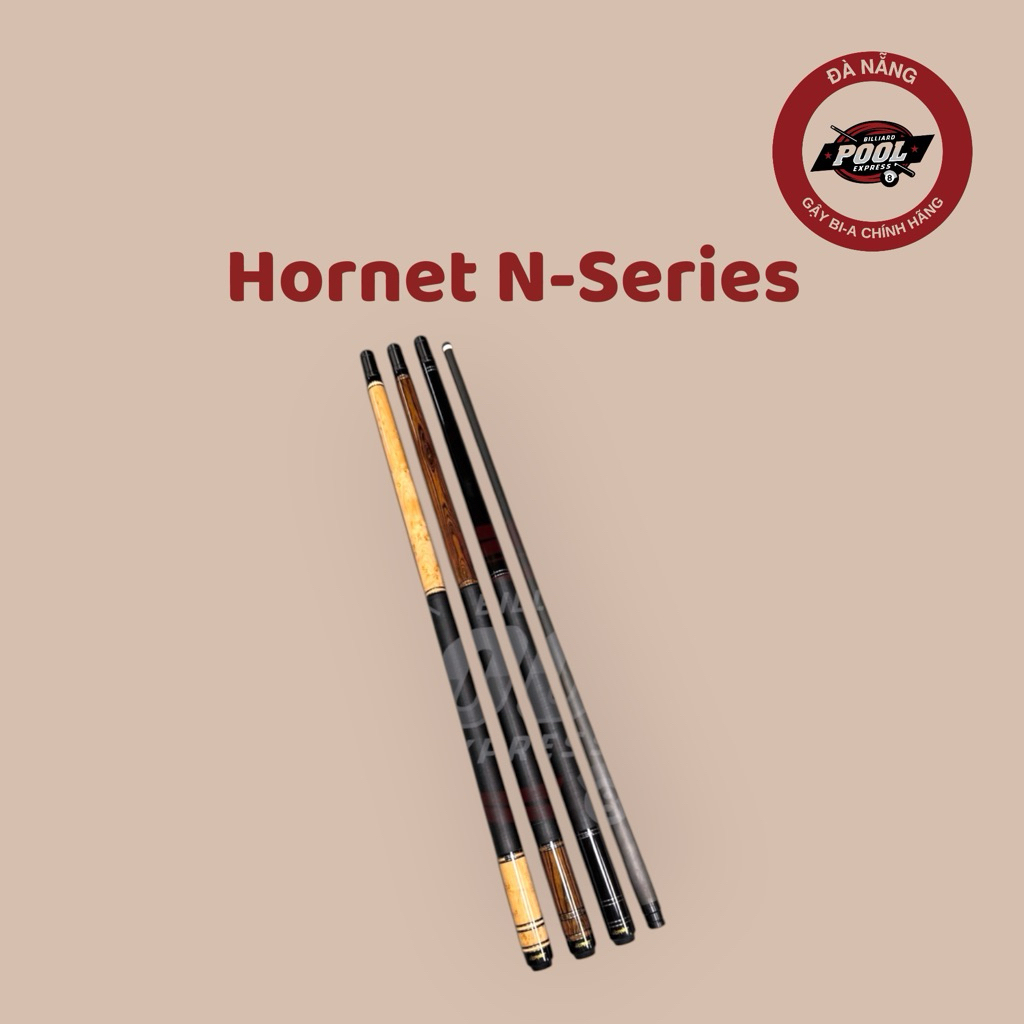 Gậy bi-a, Cơ bida Hornet N-Series (N1-N2-N3) (Chính hãng)