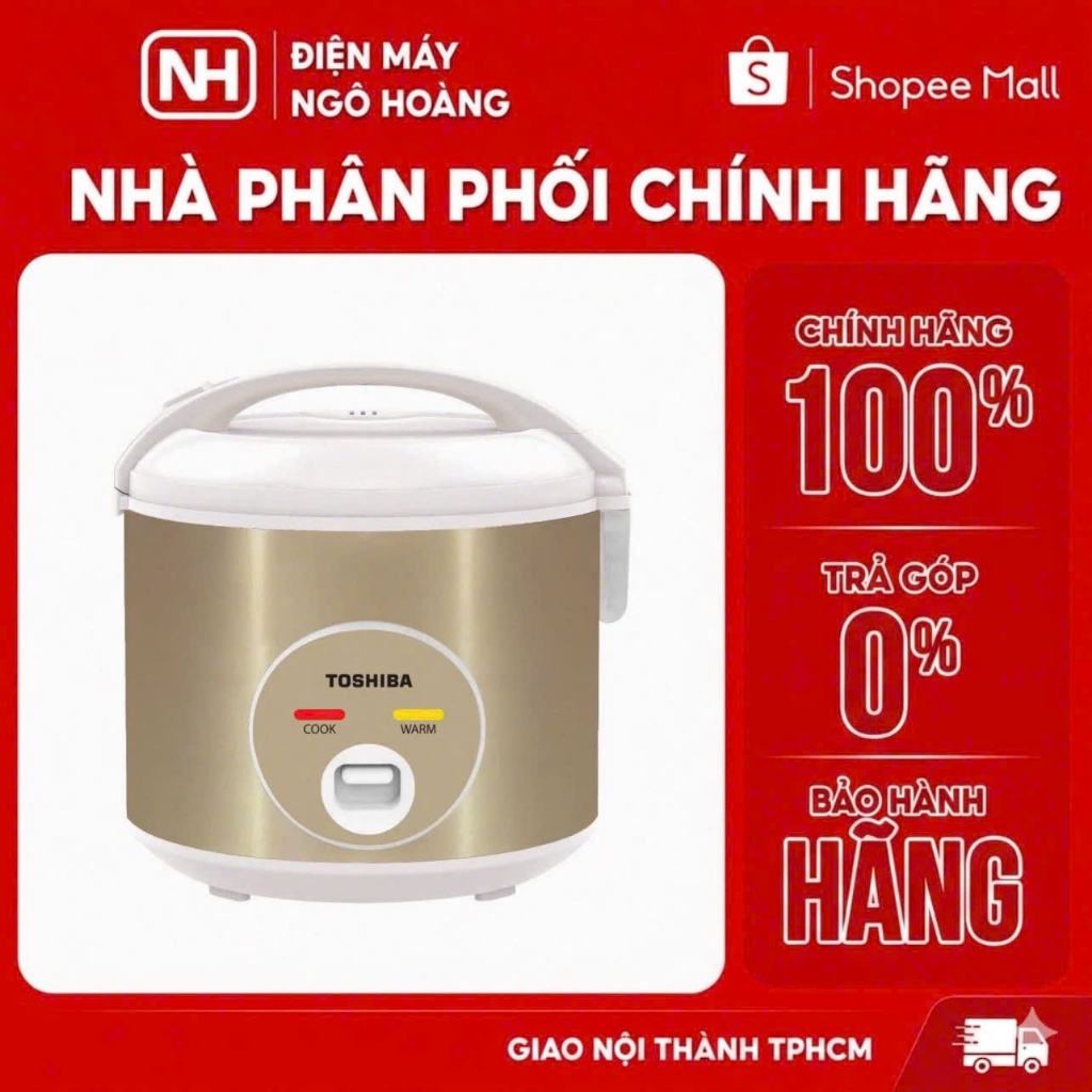 Nồi cơm điện Toshiba 1 lít RC-10JH1TVN(N)