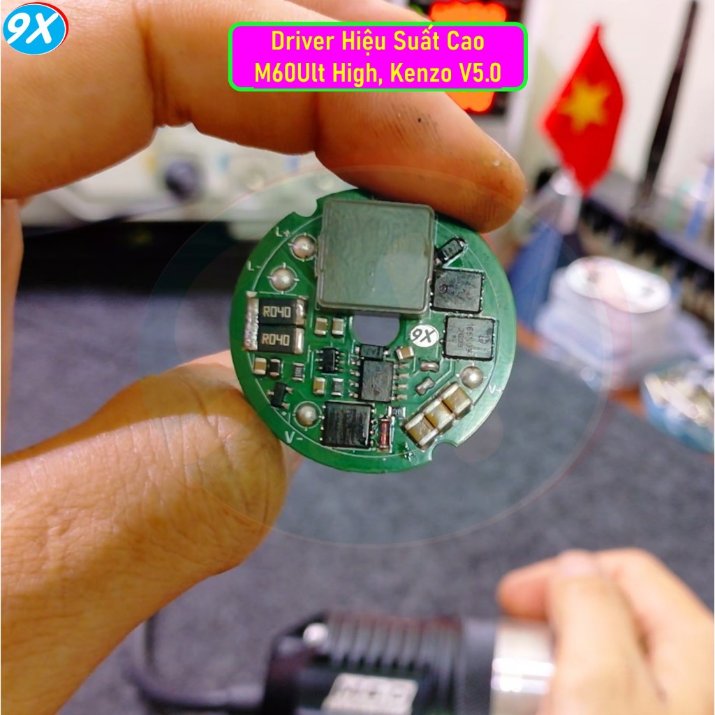 Driver L4X Hiệu Suất Cao Thay Thế Cho Các đèn Chính Hãng Kenzo, M60 ULTRA HIGH,....