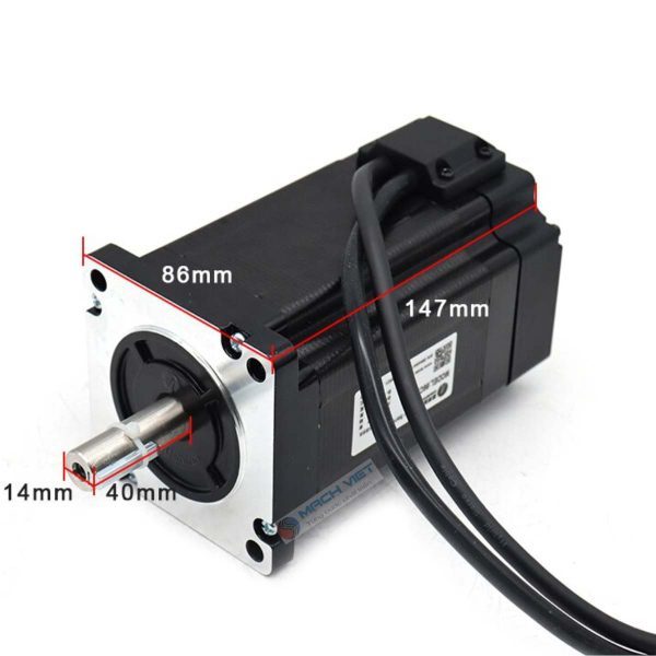 Bộ động cơ Hybrid Servo 2 phase Leadshine 8,5Nm 86CME85 và Driver H2-758