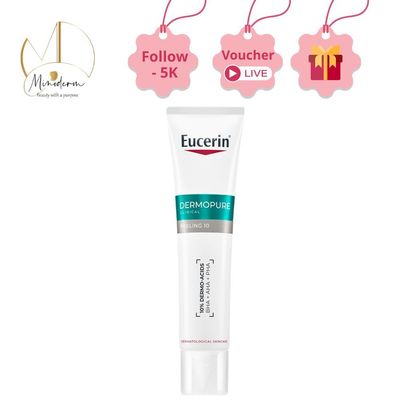 Tinh chất Eucerin DermoPure Clinical Peeling 10 giảm mụn, nhờn và mờ thâm 40ml.