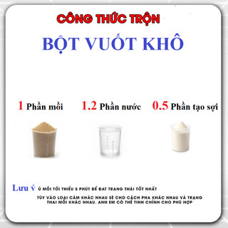 Bột tạo sợi vuốt khô câu cá
