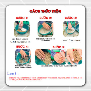 Bột tạo sợi vuốt khô câu cá