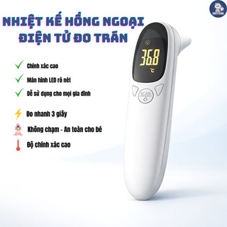 Nhiệt Kế Hồng Ngoại GutyKids Nhiệt Kế Điện Tử Đo Trán, Đo Nhiệt Độ Nhanh Chính Xác, Không Chạm, Bảo Hành 2 Năm
