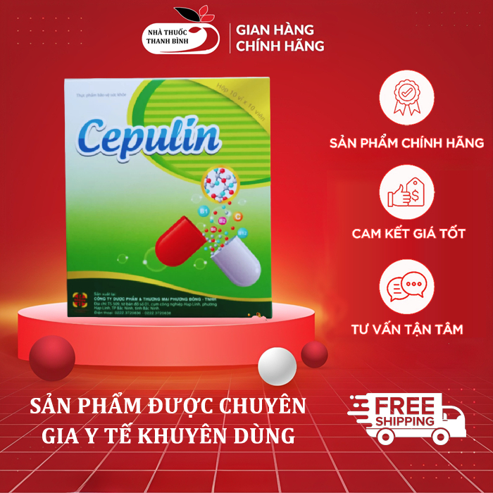 [CHÍNH HÃNG] Cepulin - Thymomodulin - Hỗ trợ tăng cường sức đề kháng