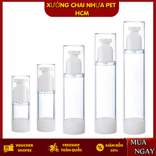 Chai Hút Chân Không 5ml -100ml – Lọ Chiết Serum, Lotion, Mỹ Phẩm Cao Cấp