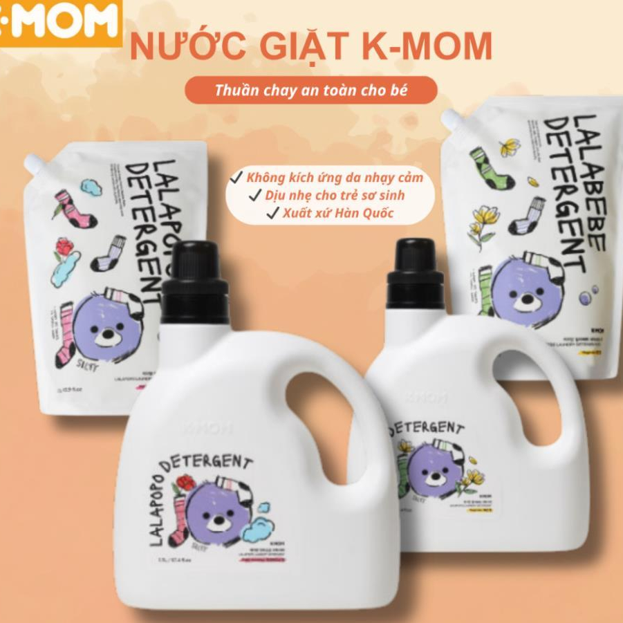 Nước Giặt Đồ Sơ Sinh Hữu Cơ Lalapopo Hàn Quốc