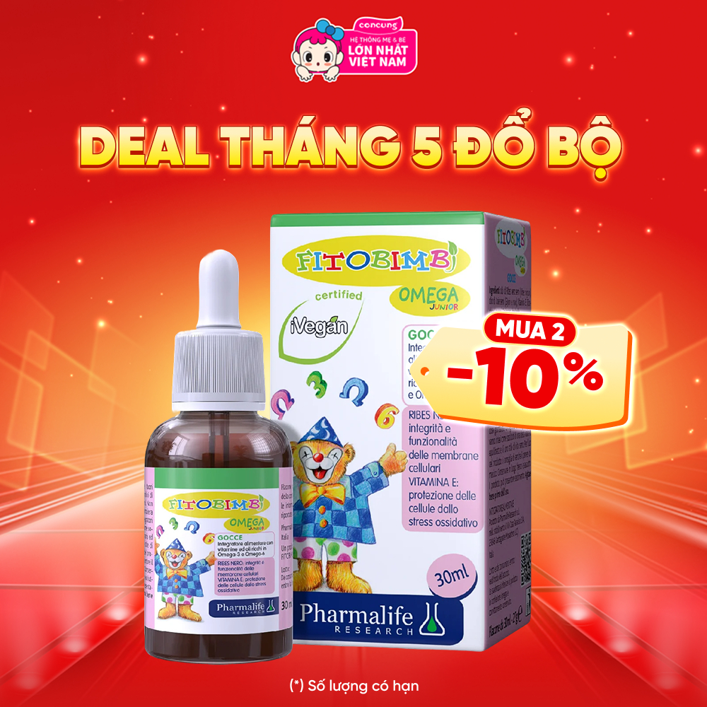 Siro bổ sung Omega cho bé Fitobimbi Omega Junior 30ml