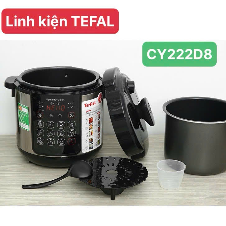 LINH KIỆN Nồi áp suất điện Tefal Speedy Cook CY222D68 5 lít